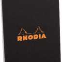 Rhodia Wirebound Pad 6X8.25 Black Grid