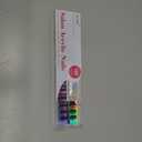 Press on Nails Short Square - Cat Eye Press on Nails, 5 Styles Soft Gel x Coat Nails False Nails, Bt Art Box Press On Nails in 16 Sizes -160PCS Soft Gel Fake Nails Kit