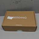 GOKOTTA 100% Rayon Derived from Bamboo Fitted Sheet and Pillow Cases, Super Soft Cooling Fitted Sheet with 4 Elastic Corner Straps - 16" Pocket Bottom Sheet King Size Set Stay Put for Mattress (Queen - 3 PCS (NO Flat Sheet), 09 Sea Glass)