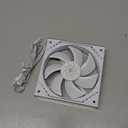 Thermalright TL-M12W Case Fan 120mm ARGB CPU Cooler Fan Comes with ARGB Mirror Light Effect, PC PWM Silent Fan with 1500RPM Speed, White CPU Cooling ARGB Fan, Desktop CPU PWM Fan