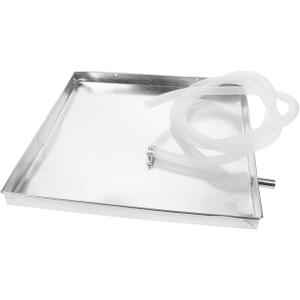 WOONEKY Leakproof Air Conditioner Drain Pan for External Unit 15.75 Inch