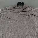 Elegant 2 PC Metallic Knit Classic Jacket Dress W/Detachable Necklace (16 Plus, Champagne)