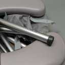 Toilet Seat Riser for Seniors, Raised Toilet Seat with Handles, Adjustable Height & Width, 400lb Handicap Elevated Toilet Seat, Fit Any Toilet (Grey)