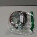 CJL HAIR 2PCs Braided Headbands Hair Piece for Women Synthetic Hair Hoops Head Bands Handmade Braid Hairband Accessories Elastic Stretch Headwrap Red Vino