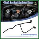 Motoforti Heater Hose Radiator Expansion Tank Pipe Fit for Porsche Cayenne 2003-2006 No.94810601603 - Pack of 1 Long-lasting