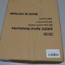 Spiral NotebookA4 Lined Notebook, 3 Pack8" x11-1/2, 120 Sheets & 240 Pages, Water Resistant Cover Notebook Set Perfect for School & Office