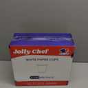 JOLLY CHEF 500 Count 5 oz Paper Cups, Disposable Bathroom Mouthwash White Drinking Cups for Home, Office, School, Store Use