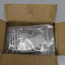 Racewill 2 Pack 5 inch Boat Folding Cleats, 316 Stainless Steel Flip-up Marine Dock Rope Cleats with Backing Plates and Screws, Compatible with Kayak Yacht Ski Boat