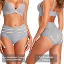 High Waisted Postpartum Underwear Womens Cotton Underwear Soft Breathable Full Coverage Stretch Panties Multipack (L)