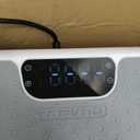 Vibration Plate Exercise Machine Weight Loss, Full Body Shaker Workout Vibration Plates Lymphatic Drainage, Stand Shake Vibrating Plate for Women Men 450 Lbs Capacity Fitness Platform(Coconut White)