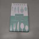 ANNOVA Silverware Set, Retro/Rivet Colorful Stainless Steel Tableware Kitchen Flatware Set Utensils, Includes Dinner Knives, Forks, Spoons, Salad Forks & Dessert Spoons (Green, 20 Pieces)