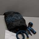 Non-Expanding Garden Hose 150 ft, Flexible Water Hose with 10 Function Spray Nozzle, Lightweight Hose Pipe, Leak-Proof, Durable, Kink-Resistant, 3/4 Inch Connector, Portable Storage Strap