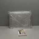 XXX-Large Extra Large Acrylic Display Case 17''x13''x13'' Transparent Shoe Display Case Sneaker Bag Organizer Clear Stackable Boot & Shoe Boxes Large Showcase for Helmet, Handbag, Figures Collectibles