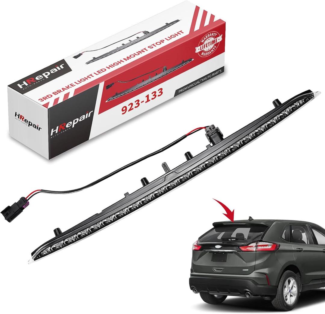 Third Brake Light fits for 2015-2020 Ford Edge 3rd Brake Light,Center High Mount Stop Light Replaces#923-133 FT4Z13A613A