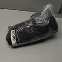 DENTRUN Winter Warm Dog Coat Reflective Jacket with Turtleneck for Cold Weather, Adjustable Buckle Windproof Water Repellent, Thick Snowsuit Fleece Vest for Small, Medium, Large Dogs, Black, XXL