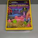National Geographic Sensory Science Kit - Mega Science Kit, Includes Sensory Play Sand for Kids, Slime, Putty, and Other Projects, Slime Kit for Boys and Girls, Stress Relief Toy