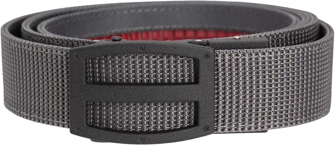 Nexbelt Titan Ratchet EDC Tactical Gun Belt  1.5" Micro-Adjustable Strap, Quick-Release, Fits Up to 50" Waist, IWB/OWB (Grey)