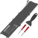ASUNCELL 6GTPY 97WH Battery for Dell XPS 15 9550 9560 9570 7590 Precision 5510 5520 5530 5540 Vostro 7500 7590,Replacement 4GVGH GPM03 M2X4 5XJ28 05XJ28 5D91C 1P6KD P56F P56F001 P56F002 11.4V
