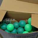 4 Sets Shaking Swing Balls Game Set Include 4 Shake Box and 4 Belts with 80 Balls Funny Activities Party Games for Groups Outdoors Indoors(Green,Eucalyptus)