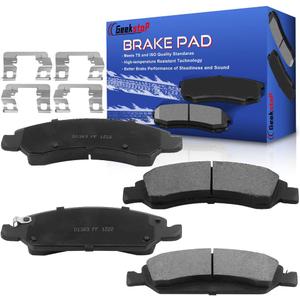 D1363 Front Ceramic Brake Pads for 2005-2018 Chevrolet Silverado 1500, 2008-2020 Tahoe Suburban 1500, Avalanche Express 1500, 2005-2014 GMC Sierra 1500,Yukon,Savana 1500,Cadillac Escalade,XTS