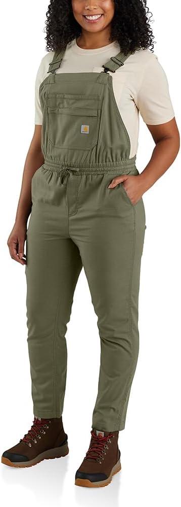 Carhartt Women's Force Relaxed Fit Ripstop Bib Overall (2X)
