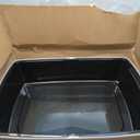 IRIS USA Cat Litter Box XX-Large Open Top with High Sided Walls Tall Scatter Shield Scoop Included Easy Clean Plastic Pan for Big Cats Kittens Multi-Cat Households 30"L x 20"W x 14"H Black