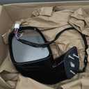 Right Passenger Side Mirror Compatible With 2013 2014 2015 Lexus RX350 RX450H With Power Folding Power Glass Heated Mirror Memory Turn Signal Puddle Light Black Replace#879100E120C0(16Pins)