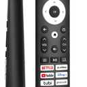 Voice Remote Control Replacement for Hisense Smart Google TV，Compatible with Hisense QLED UHD MiniLED ULED Google TVs