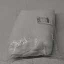 RYB HOME White Sheer Curtains Linen Texture Window Panels, Semi Sheer Light Filetring Rod Pocket & Back Tab Drapes for Bedroom, 52 x 84 inches, Pack of 2