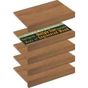 Wire Rack Covers for Shelves, Premium Engineered Wood Wire Shelf Covers for Pantry, Closet(5pcs, 24" W x 16" D), 24"W16"D