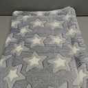 EMPSIGN Dog Crate Pad - Reversible Kennel Mat (Cool & Warm), Machine Washable, Cozy Star Pattern Sleeping Pad for Small Medium Large Dogs, All-Season Pet Bed, Suitable for 30"x20" Dog Crate, Grey (M (29.1"x17.7"x1.1"))