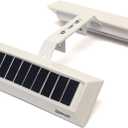 Touch Of ECO LITEAGENT PRO - Solar Dual Sided LED Post Light For Real Estate Signs, Business, Yard Sign Lighting - Includes Adjustable Sign Mounting Bracket