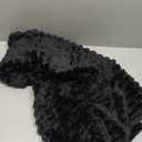 Bedsure GentleSoft Black Throw Blanket for Couch - Cozy Soft Blankets for Women, Cute Small Fleece Throws for Girls, 50x60 Inches