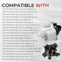 Electric Engine Water Pump with Thermostat 11517632426 Compatible with BMW 135i, 335i, 335i xDrive, 335is, 335xi, 535i, Z4, 2007-2016, 3.0L L6, Replace OE# 11517563659, 11517588885