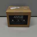 Juvale 4-Layer Rotating Jewelry Organizer - Velvet-Lined Ring Box & Necklace Holder - Earring Organizer & Bracelet Holder - Portable Travel Jewelry Box - Black, 4 x 4 x 5.25 in