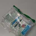 iDesign Clarity Plastic Drawer Organizer for Vanity, Countertop, Bathroom, Kitchen and Cabinet Storage, 8" x 4" x 2", Clear