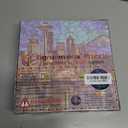 Bgraamiens 1000 Piece Jigsaw Puzzles for Adults – Seattle Skyline at Night – Stained Glass Style Cityscape with Moonlit Reflection – Artistic Urban Gift Challenge