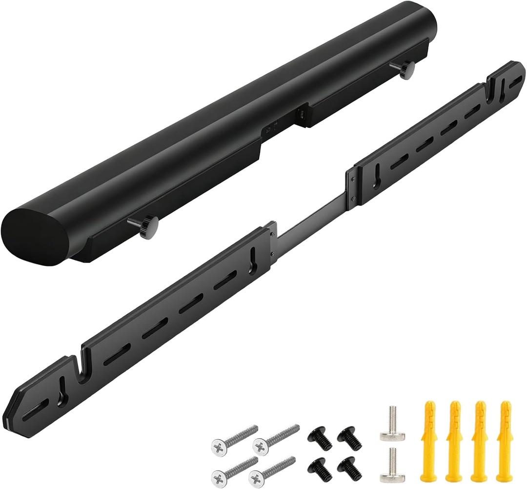 Upgrade Wall Mount for Sonos Arc and Sonos Arc Ultra Soundbar – Mount on Wall Under TV, Floating Style, Minimalist Hidden Design, Black