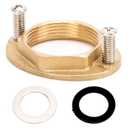 4set Brass Faucet Lock Nut (Inner Diameter:32mm/1.25''), Installation Kit Bathroom Lock Nuts