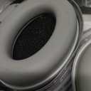 Orzbow 2-in-1 Baby Ear Muffs Noise Protection, Noise Cancelling Headphones for Babies up to 48 Months, Adjustable Infant Ear Protection with Non-Slip Band for Airplane Travel Sleep, White