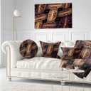 Designart Beautiful Metallic Braiding Pattern-Digital Art Canvas Print-40x20, 40x20 (40L" x 20W")