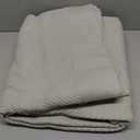 Threadmill Luxury Cotton Blankets for Twin Size Bed | All-Season 100% Cotton Twin Blanket for Bed | Herringbone Soft & Cozy Fall Thermal Blanket, 350GSM, 68x90 inches | Light Grey
