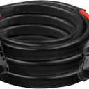 10AWG Solar Cable - 10FT Solar Panel Extension Cord 10 Gauge PV Wire with Flame Retardant Protective Sleeving Female & Male Waterproof Connector for RV, Photovoltaic Systems, Solar Panels (10 Feet)