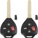 X AUTOHAUX 2pcs 315Mhz GQ4-29T Keyless Remote Key Fob for Toyota Corolla 2010-2012 for Toyota Avalon 2010-2012 for Toyota Matrix 2010 for Toyota Venza 2010-2013 with G Chip 89070-02270