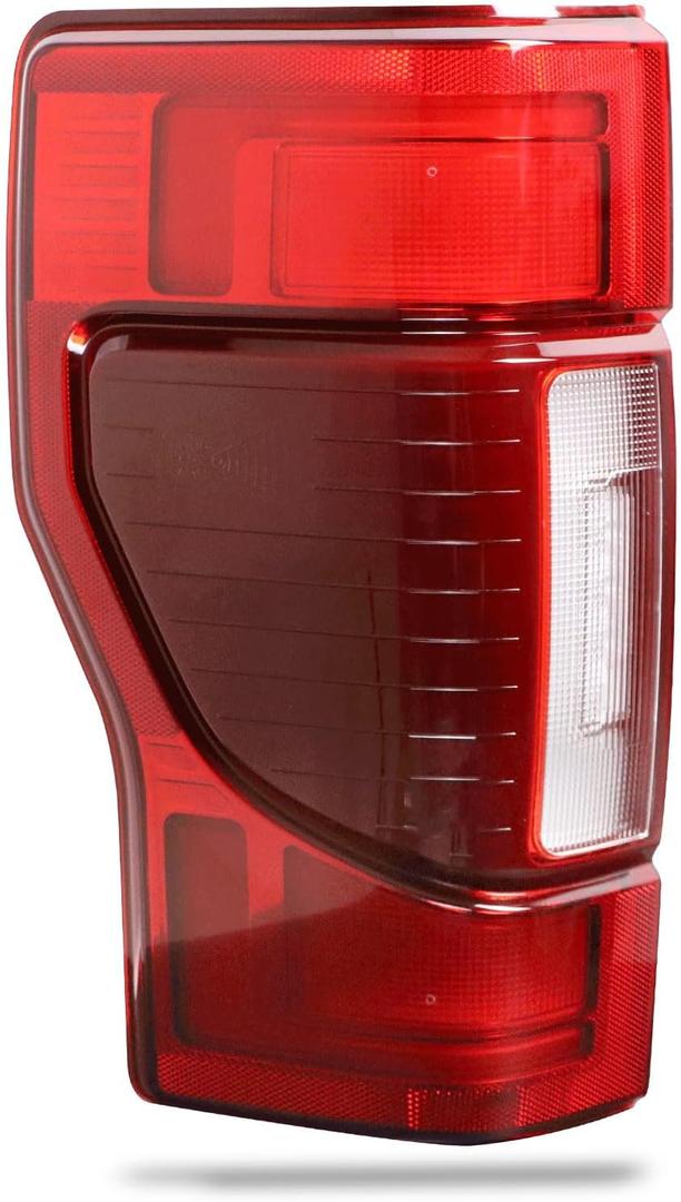 LED Tail Light W/Blind Spot Compatible With 2020-2022 Ford F250 F350 Super Duty Left Driver Side Taillight Replace LC3Z13405E