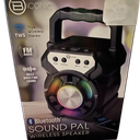 Bluetooth Speaker, Portable 3-Inch Wireless Speaker with LED Lights, TWS Functionality, 3 Hour Rechargeable, Play Time Up To 3 Hours USB Drive, TF Card, AUX, FM Radio, Black