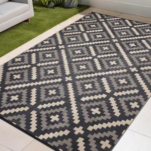 YONILE Outdoor Rug Waterproof for Patio,4x6 ft Outdoor Plastic Straw Rug,Reversible Plastic Area Rugs Mat Outside Carpet for RV, Deck, Porch, Picnic, Beach, Balcony