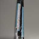 2 x Blackout Window Film, Window Privacy Film Frosted Faux 3D Floral Decorative Static Cling Heat Blocking Window Tint, Black, 17.5" x 78.7"