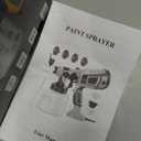 Paint Sprayer Tool 1000W High Power Electric Spray Paint Easy to Clean for Furniture Cabinets House Painting Black