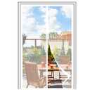 Magnetic Screen Door，Screen Door Mesh，Keep Bugs Out, Heavy-Duty Mesh Curtain,Pet and Kid Friendly, Works with Front Doors, Sliding Doors 38x83 Inch White